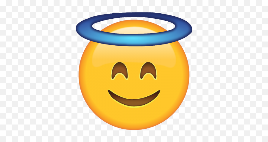 Bestel Nu Online Je Favoriete Emoji Emoticon Life Size - Smiling Face With Halo Emoji,Eyes Closed Tongue Out Emoji