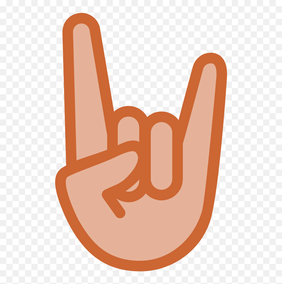 Rock On Hand Graphic - Emoji Picmonkey Graphics Emoji,Rock Face Emoji