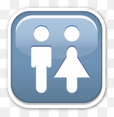 Restroom - Number 3 Emoji Png