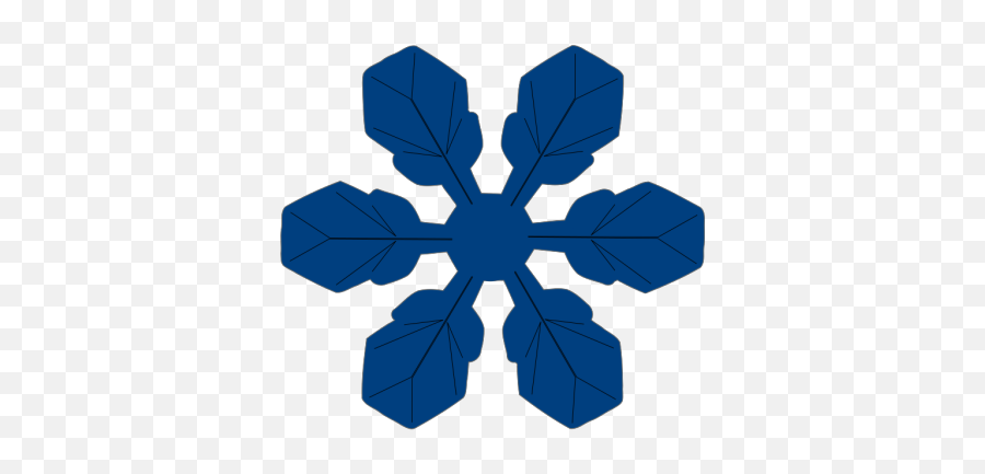 Snowflake Png Svg Clip Art For Web - Download Clip Art Png Printable Full Page Blue Snowflake Template Emoji,Snowflake Emoji