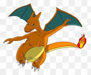 Pokemon Charizard Transparent Images - Pokemon Drawing Legendary With Colour Emoji,Pokemon Emojis