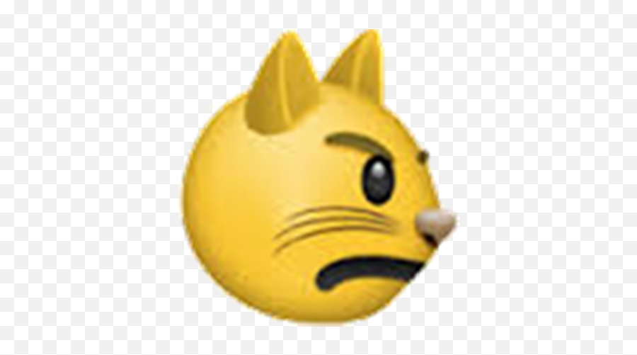 Cat Emoji - Side Facing Cat Emoji,Cat Emoji