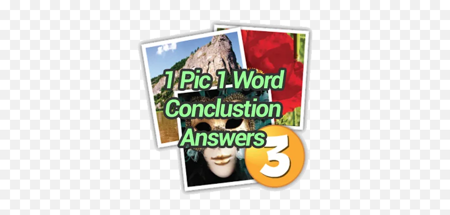 1 Pic 1 Word Conclusion Answers - Language Emoji,Emoji Game Cheats
