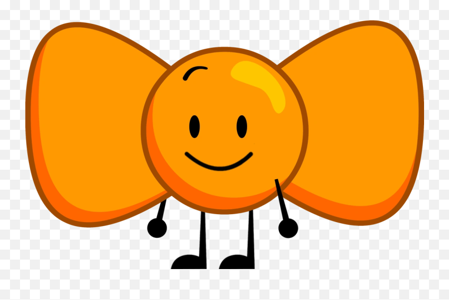 Orange Bow - Happy Emoji,Bowing Emoticon