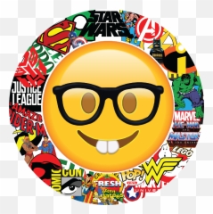 Nerd Speak - Transparent Background Nerd Emoji,Nerdy Emoticon