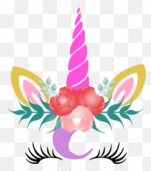Funny Unicorn Face - Pictures Transparent Head Png Emoji