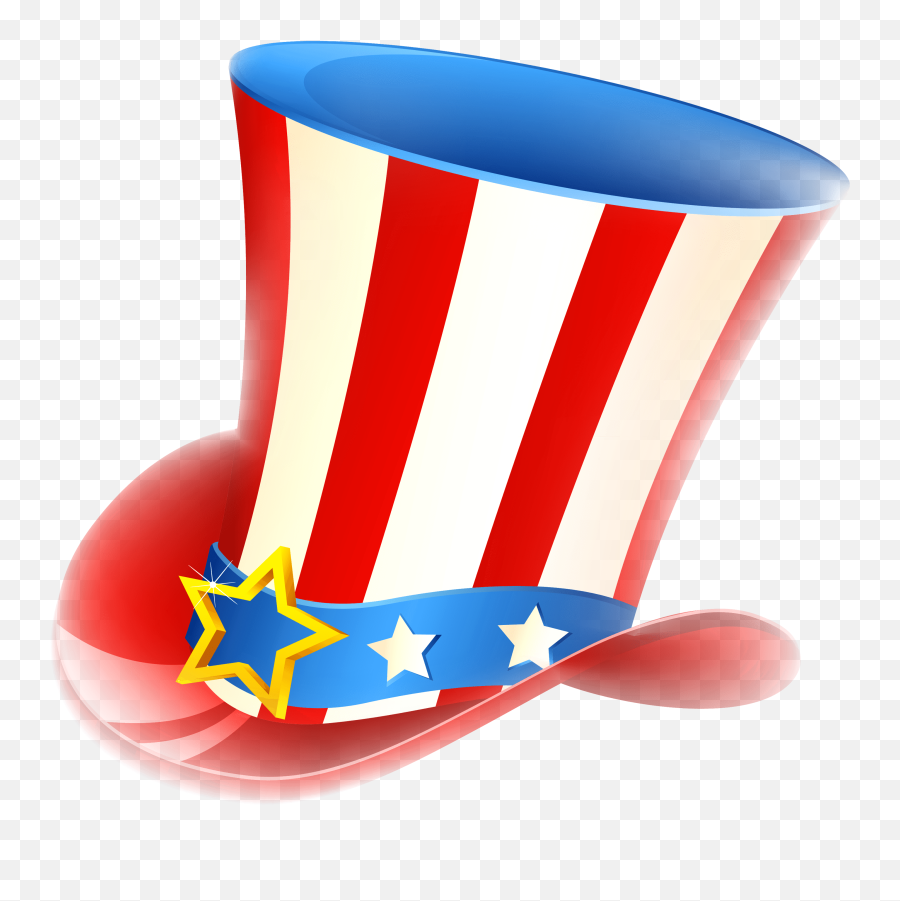 July Hat Transparent Png Clipart Free Download Emoji,Fourth Of July Emoji