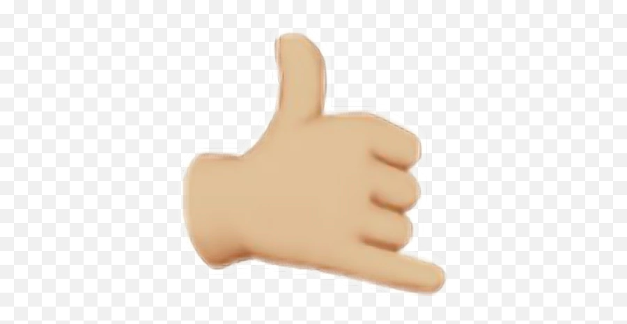 Emoji Hands Promise - Call Me Hand Emoji,Promise Emoji