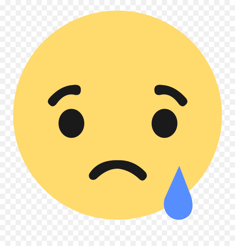 Facebook Emoji Transparent Png Clipart Free Download - Facebook Sad Reaction Png,Facebook Haha Emoji