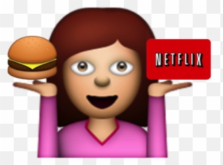 Transparent Background Girl Emoji Png - Transparent Background Sassy Girl Emoji Png,Netflix Emoji
