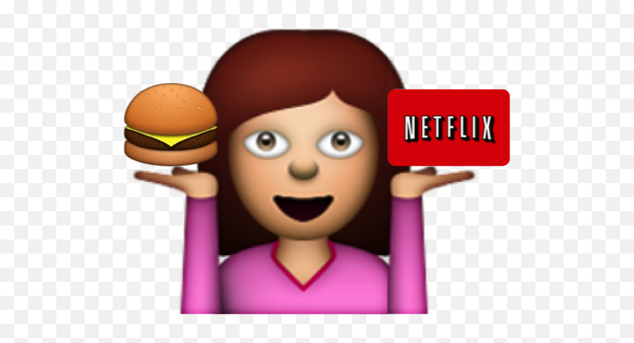 Transparent Background Girl Emoji Png - Transparent Background Sassy Girl Emoji Png,Netflix Emoji