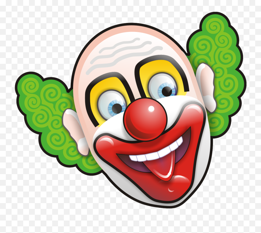 Clown Face Transparent Png Clipart - Clown Face Png Emoji,Clown Emoji Transparent