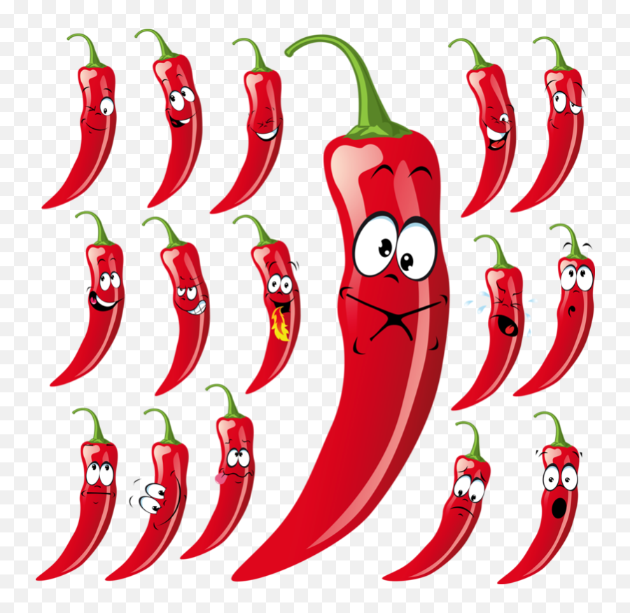 Peppers Everything - Cartoon Transparent Background Chilli Pepper Emoji,Chilli Emoji
