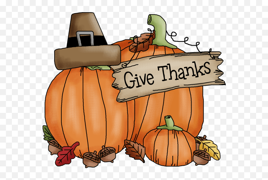 Clipart Pumpkin Elegant Transparent - Thanksgiving Clip Art Free Emoji,Thanksgiving Emoticons Free