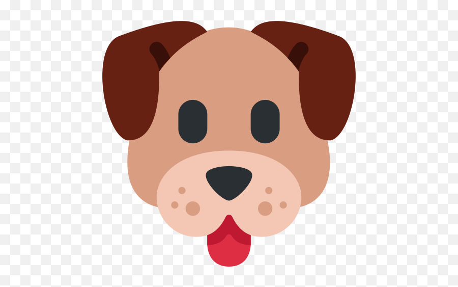 Dog Face Emoji - Carita De Perro,Emoji Dog
