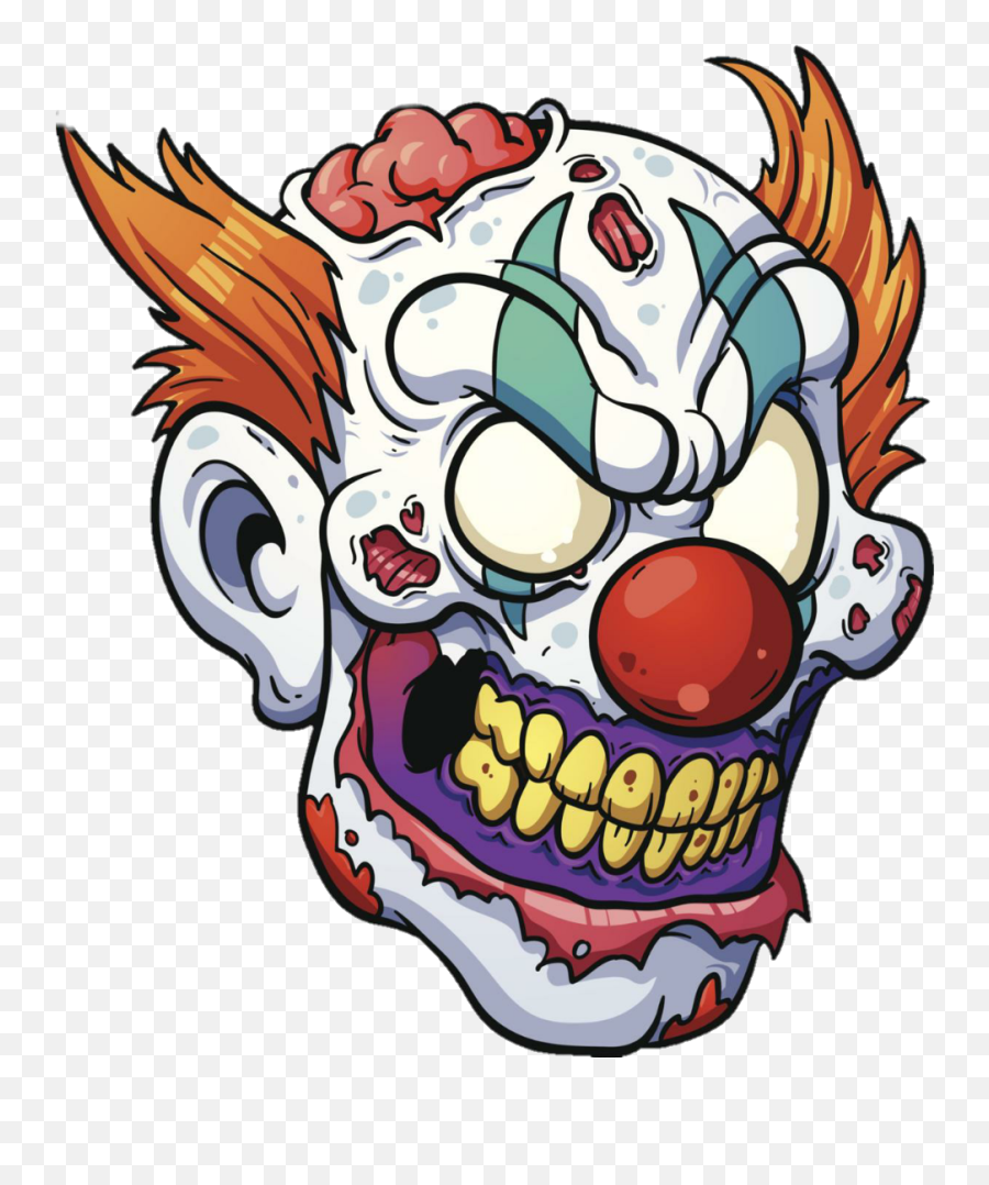 Clown Killerclown Evilclown - Scary Clown In Bed Emoji,Killer Clown Emoji