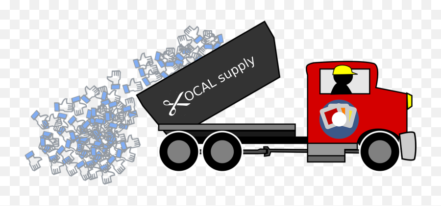 Truck Lorry Transport Transportation - Snow Removal Cartoon Transparent Emoji,Semi Truck Emoji