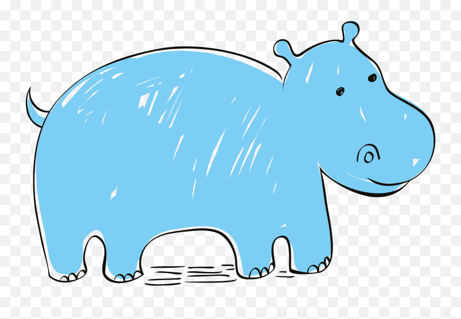 Mascot Vector Tapir Transparent Png - Hippopotamus Emoji,Hippo Emoticon