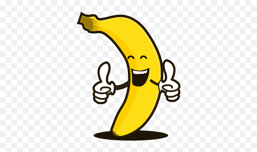 Funny Banana Stickers For Whatsapp - Banana Thumbs Up Free Emoji,Banana Emojis