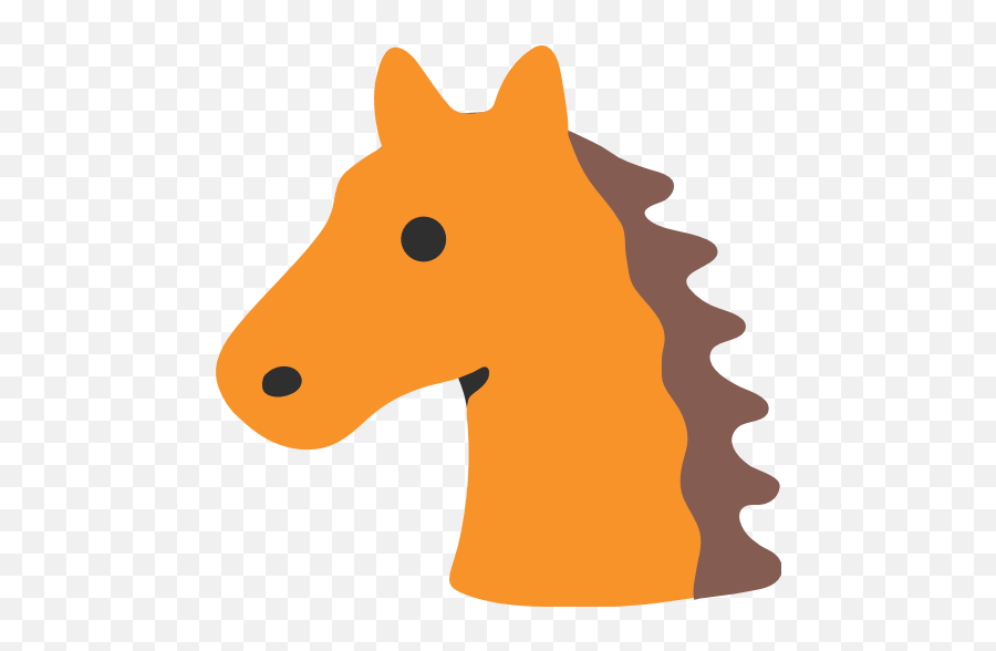 Horse Face Emoji For Facebook Email Sms - Horse Emoji Transparent Png,Horse Emoji