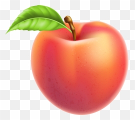 Peach Clipart Transparent - Clip Art Peaches Png Emoji,Peach Emoji Png