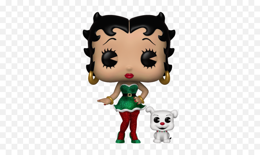 Download Free Png Pop Animation Elf Betty Boop U0026 Pudgy - Funko Betty Boop Angel Emoji,Elf Emoji