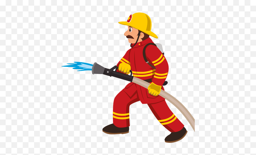 Fire Fighter Clipart Png - Fireman Clipart Emoji,Firefighter Emoji