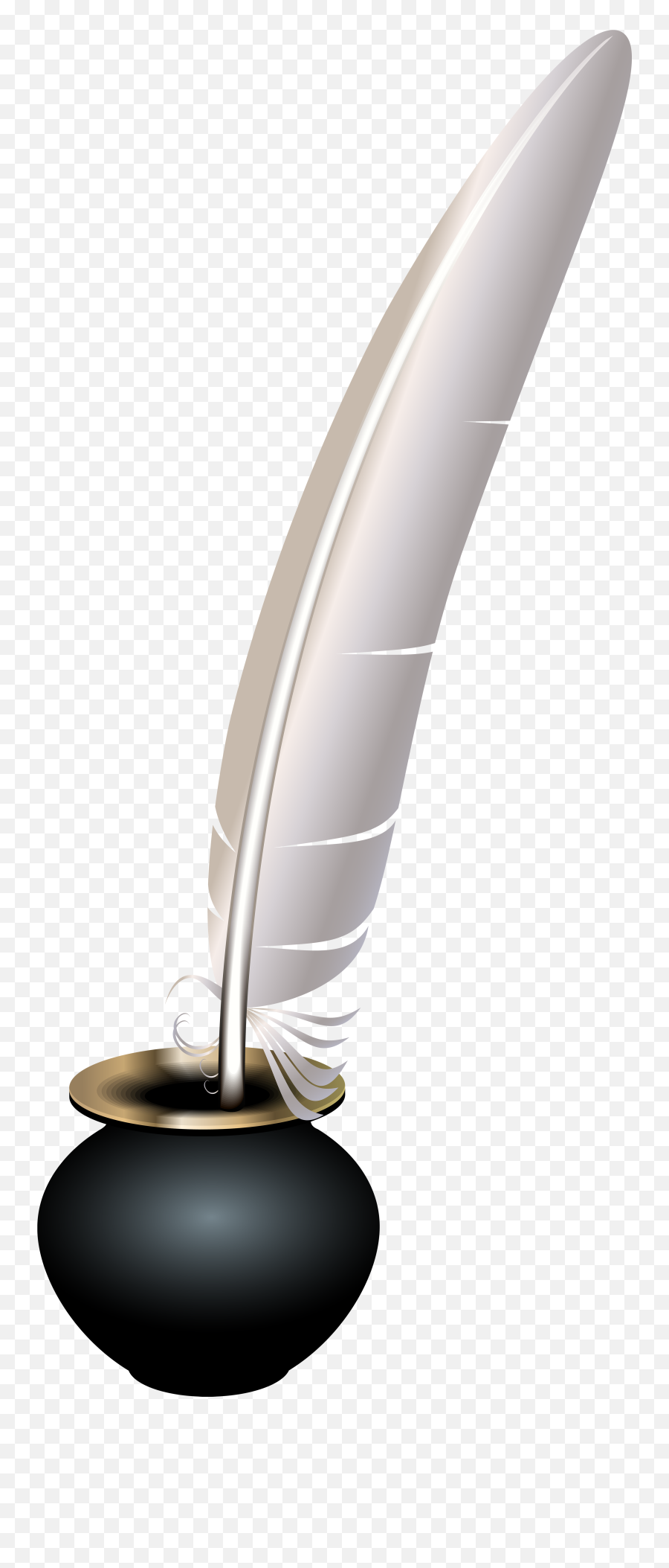 Quill Clipart Transparent - Feather Pen And Ink Transparent Emoji,Quill Emoji