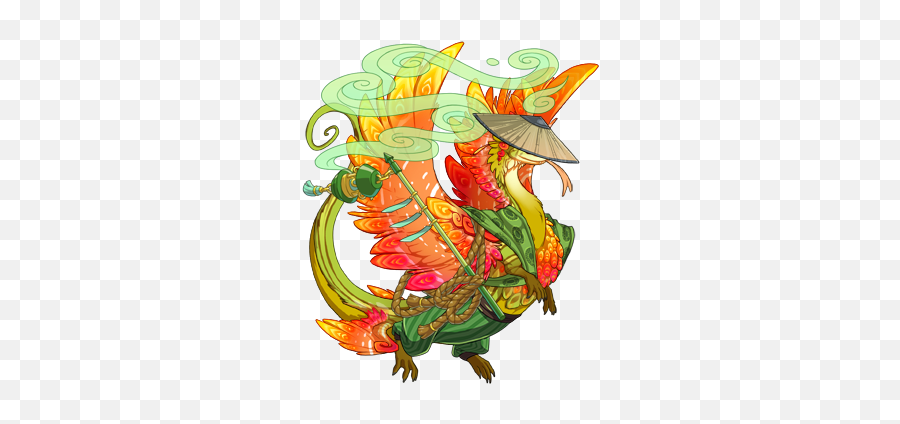 Subspecies Colorful Kites Dragon Share Flight Rising - Illustration Emoji,Hurray Emoji