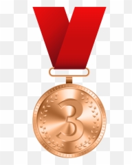 Bronze Medal Clipart Png - Emoji