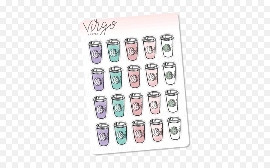 Mini Sticker Sheet U2013 Page 2 U2013 Virgo And Paper Llc - Cartoon Emoji,Lightswitch Emoji