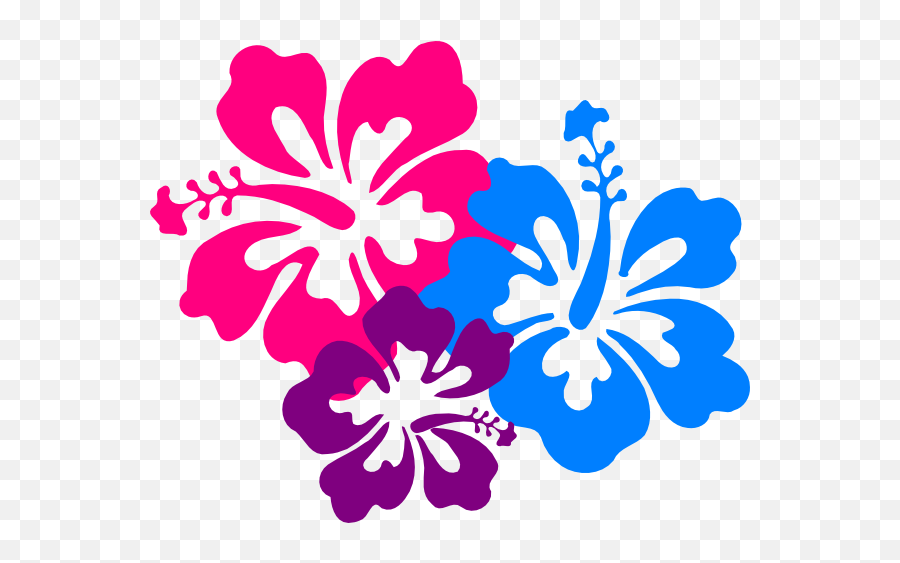 Free Hibiscus Border Png Download Free Clip Art Free Clip - Hibiscus Flower Clip Art Emoji,Hibiscus Emoji
