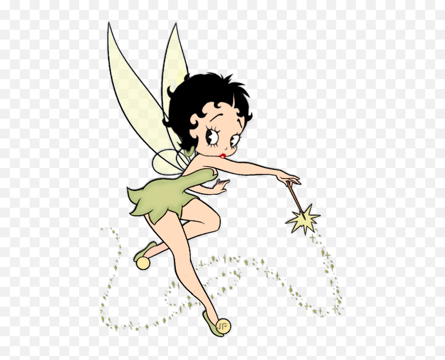 Pin By Jabón Y Vida On Betty Boop Betty Boop Art Betty - Clip Art Campanita Emoji,Fairy Emoji