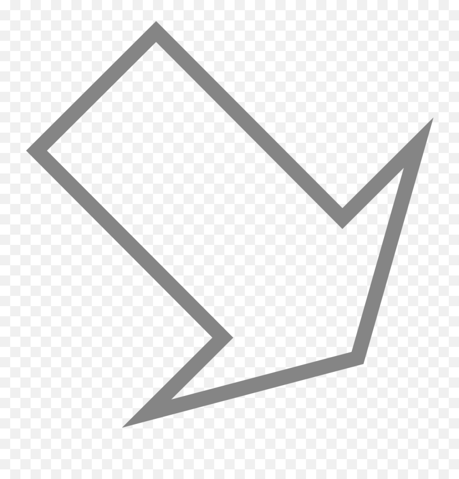 Down Arrow Right - Line Art Emoji,Sunny Emoji
