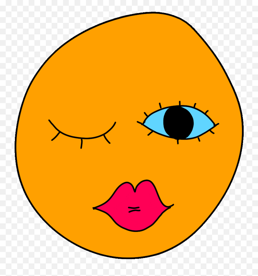 Kiss Smiley Face Gif - Kiss Emoji Transparent Gif,Angry Kiss Emoji