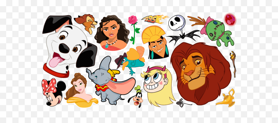 Disney Cartoons - Custom Cursor Browser Extension Emoji,Disney Princess Emoji