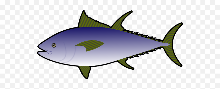 Download Tuna Fish Clip Art At Clker - Tunafish Clipart Emoji,Tuna Emoji