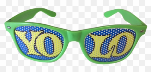 YOLO Sunglasses - Full Rim Emoji