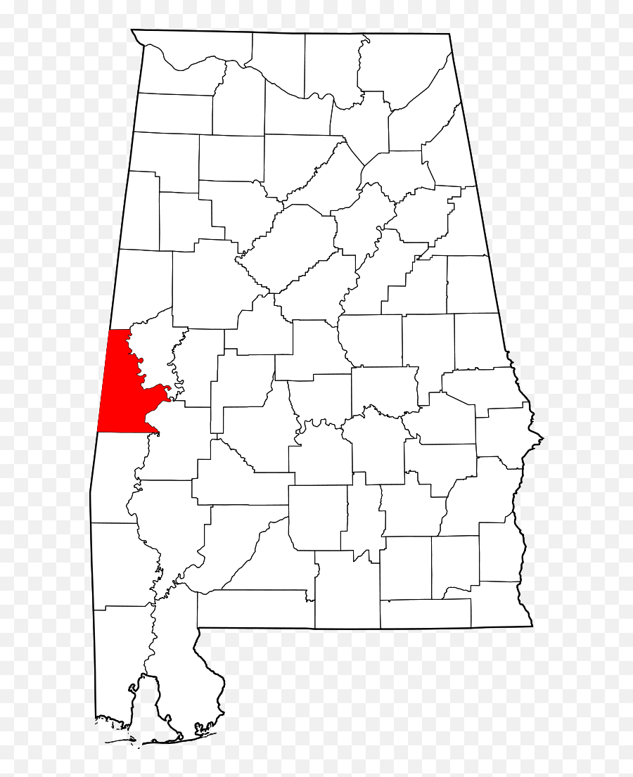 Map Of Alabama Highlighting Sumter County - Map Of Alabama Montgomery Emoji,Coffin Emoji