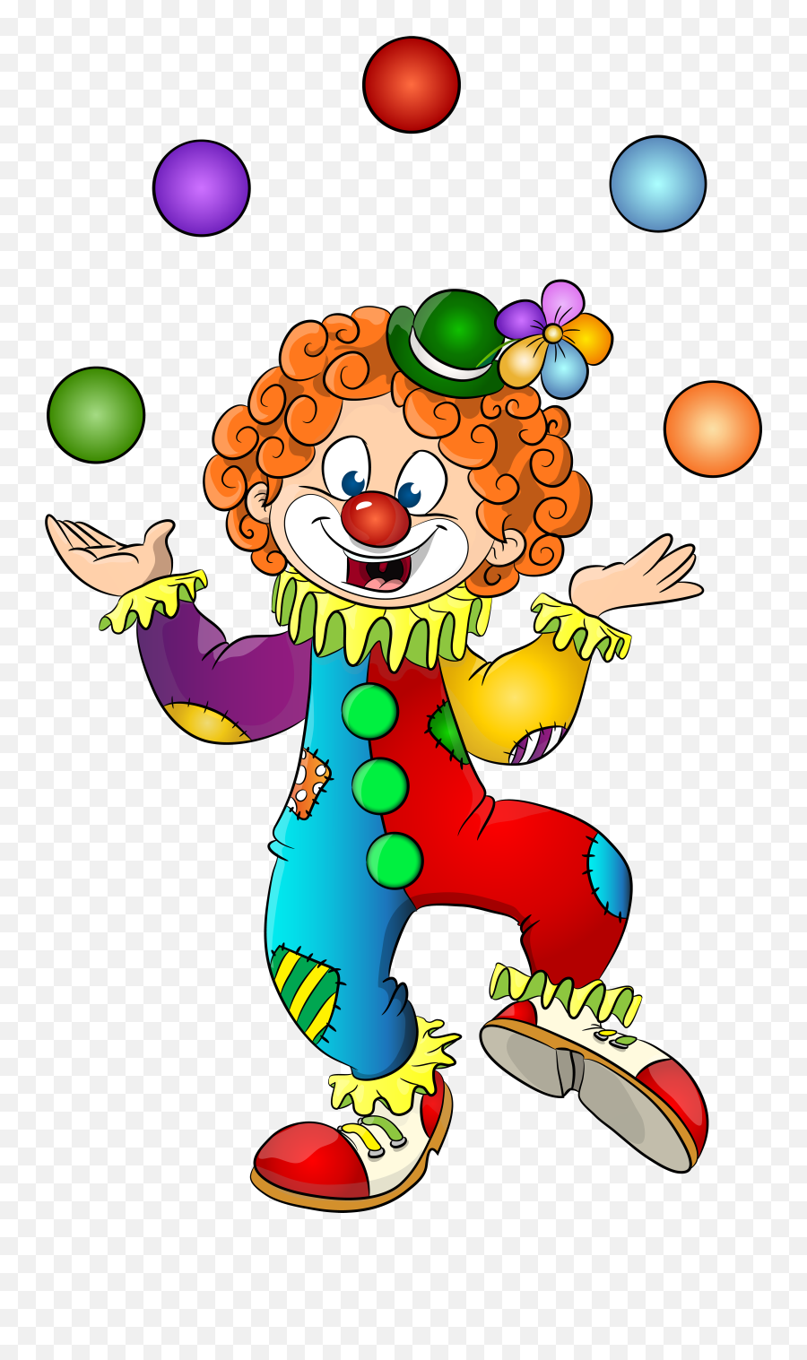 Clown Clipart Transparent - Drawing Of Circus Clown Emoji,Clown Emoji Transparent