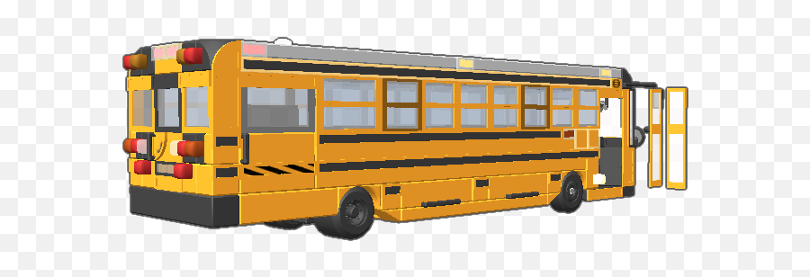 Blocksworld - School Bus Emoji,Missed The Bus Emoji