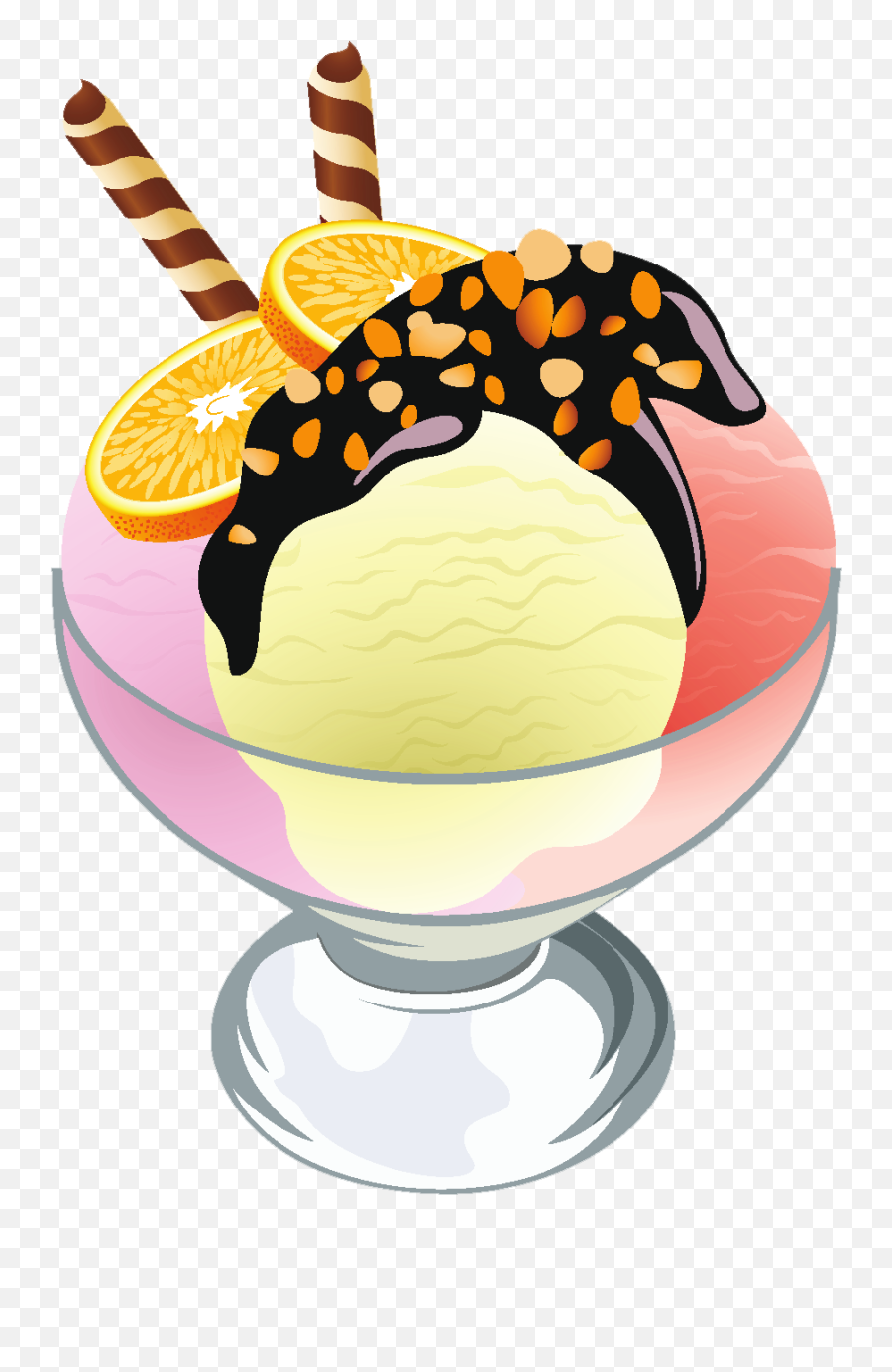 Ice Cream Sundae Transparent Picture 5 - Sundae Ice Cream Clipart Png Emoji,Emoji Ice Cream Cake