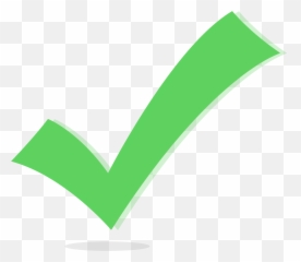 Green Checkmark Icon Png - Transparent Background Checkmark Clipart Emoji,Green Check Mark Emoji
