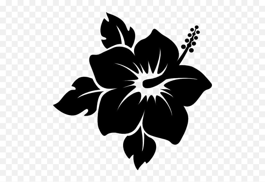 Glorious Hibiscus Flower - Hibiskusblüte Tattoo Emoji,Car Grandma Flower Emoji
