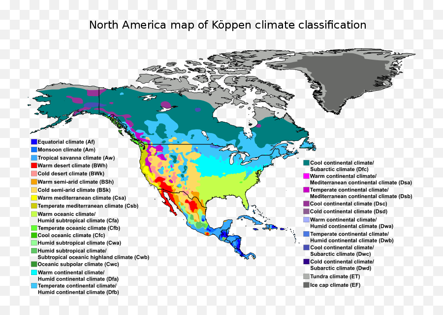 Climate Classification - Koppen Climate Classification North America Emoji,North Korea Emoji