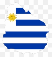 Der Umriß Von Uruguay - Png Emoji