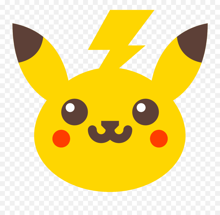 Pikachu Face Png Picture - Transparent Pikachu Icon Emoji,Pikachu Emoji