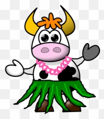 Free Huge Truck Vectors - Cartoon Cow Emoji