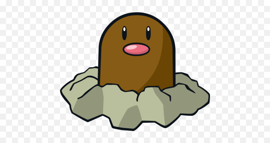Mole Hole Transparent Png Clipart - Pokemon Diglett Emoji,Mole Emoji