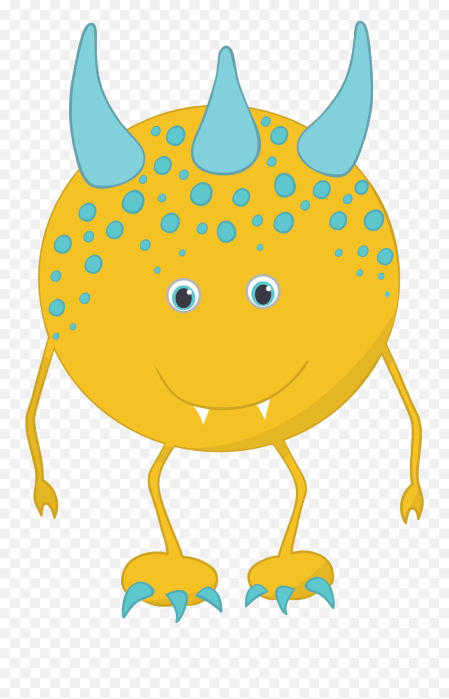 21400 No Free Clipart - Cute Monster Clipart Emoji,Emoticon Changuito